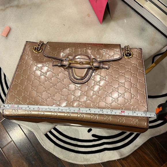 Beautiful authentic and RARE  Patton leather Gucci, 2 way bag w /COA - Picture 14 of 15